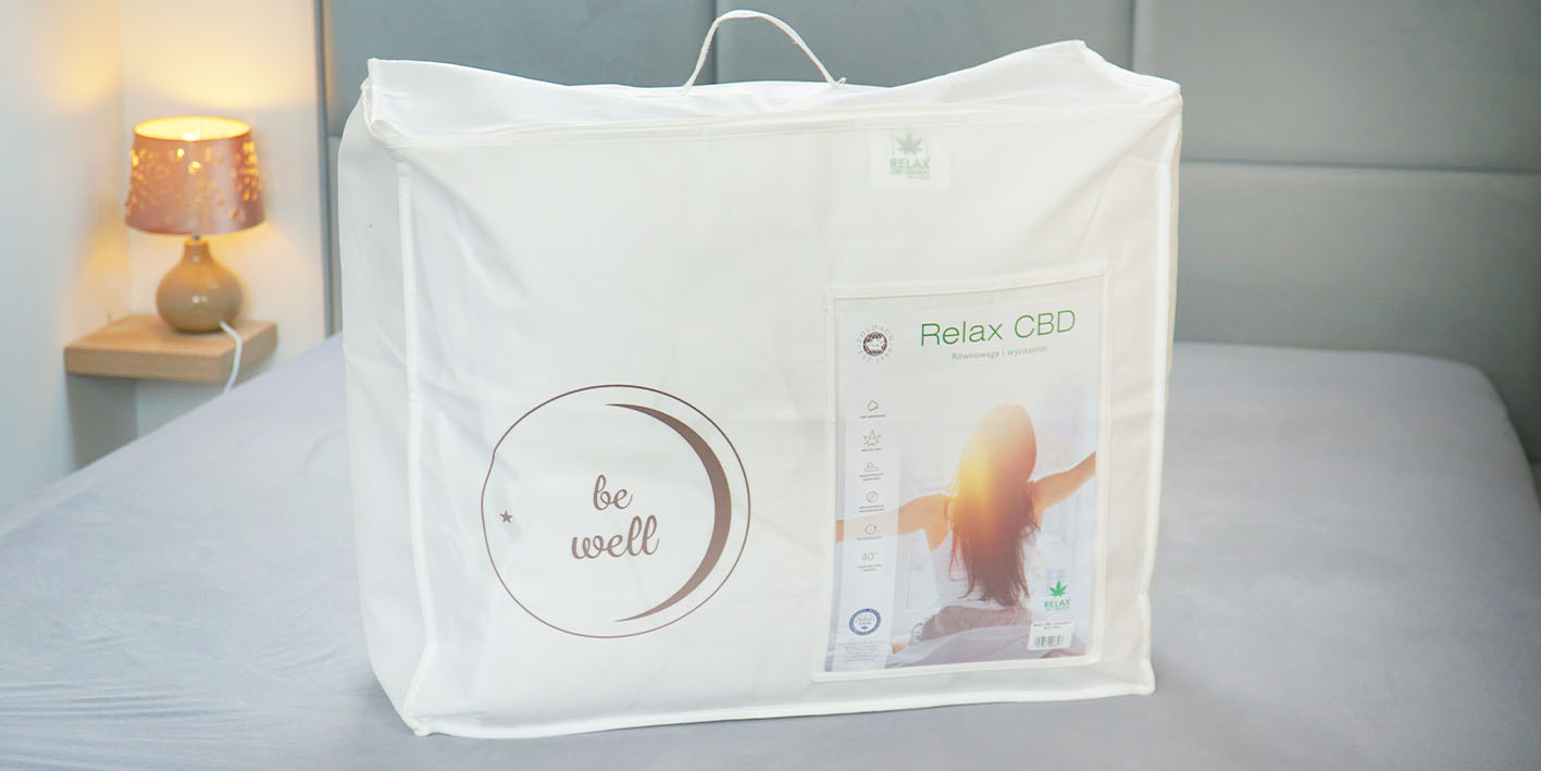 Kołdra cbd relax z olejkiem konopnym 4 pory roku